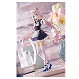 TANSHOW Nekopara Chocola Vanilla Figure PVC Maid Anime Action Collection Model 7.1 Inch (Vanilla)