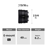 Sony FE 40mm F2.5 G Full-Frame Ultra-Compact G Lens
