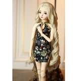 Y&D BJD Doll 1/3 Ball Jointed Doll 60CM Cheongsam Princess DIY Dress Up Change Makeup Toy, Ball Jointed Doll with Full Set Clothes Shoes Wig Makeup, Best Gift for Girls
