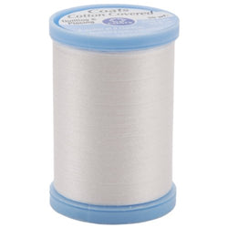 COATS & CLARK Cotton Covered Quilting and Piecing Thread, 250-Yard, White