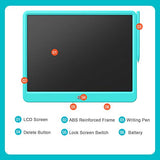LCD Writing Tablet, 15 Inch Portable Large Screen Drawing Board, Deecam Electronic Graphics Tablet for Boys and Girls, Drawing Board with Memory Lock, Drawing Board Gift for Kids and Adults