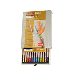 Royal Talens Bruynzeel Design Pastel Pencil Set, 12 Assorted Colors (8840H12)