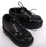 Studio one PU Black Short Boots Shoes for 1/3 BJD Doll 60 cm 24 inch Doll