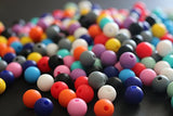 Silicone Loose Bead Craft Set (250 PC 9MM) | For Jewelry, Teethers, Necklaces & Bracelets