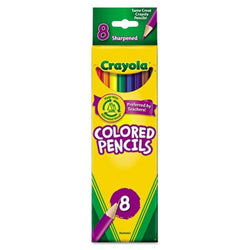 Crayola 8 Nontoxic Colored Pencils 8 pk (Pack of 12)