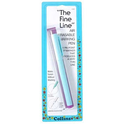 Fine Line Air Erasable Purple Marking Pen Collins