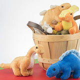 Prextex Plush Dinosaurs 8 Pack 5'' Long Great Gift for Kids Stuffed Animal Assortment Great Set for Kids