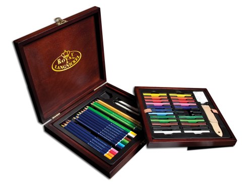 Royal & Langnickel Premier Drawing Pencil Art Set,49-Piece