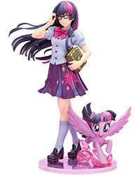 Kotobukiya My Little Pony: Twilight Sparkle Bishoujo Statue, Multicolor