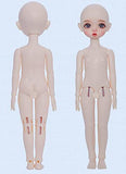 1/6 BJD Doll,10.63 Inch Ball Jointed Body Dolls,Can Changed Makeup and Delicate Birthday Doll Toy Doll Girl Child Joints Movable Doll Gift - Rui