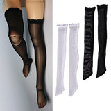Jili Online Fashion White Over the Knee Fishnet Stockings Socks for 1/3 BJD SD DZ DOD LUTS Dolls