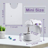 Varmax Mini Sewing Machine with Extension Table