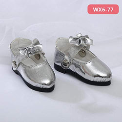 BJD Shoes 1/6 Cat Lovely Style for The YOSD Littlefee Body Doll Accessories WX6-77-silver Small