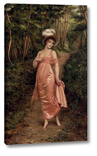 Elegance of The Epoque by Frederic Soulacroix - 8" x 14" Gallery Wrap Giclee Canvas Print - Ready to Hang