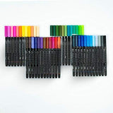 KINGART 445-48 Set of 48 Dual TIP Brush PENS 48 Piece