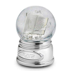Things Remembered Personalized Praying Hands Musical Snow Globe with Engraving Included