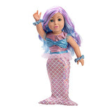 ADORA 18-inch Doll Amazing Girls Mermaid Doll Millie (Amazon Exclusive)