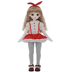 Y&D BJD Doll,1/6 SD Doll 27.8cm 10.9 Inch 19 Ball Jointed Body Dolls with Dress/Clothes Set Wig Socks Shoes Best Gift, Birthday Gifts, Children's Toys for Girls