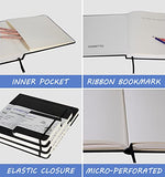 Hardcover Square Sketch Book, 120lb/200GSM Sketchbook Thick Drawing Paper for Marker Watercolor Pencil Mixed Media, Premium Drawing Notebook, Art Journal, 60 Sheets/120 Pages 4.5x4.5 Inch Sketch Pad
