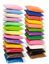 Exsart Air Dry Clay, 24 Bright Color Ultra Light Kids Modeling Clay, No-Toxic Modeling Clay with