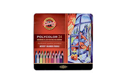 KOH-I-NOOR Polycolor Artist's Coloured Pencils (Set of 24)