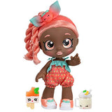 Kindi Kids Snack Time Friends - Pre-School Play Doll, Summer Peaches - for Ages 3+ | Changeable Clothes and Removable Shoes - Fun Snack-Time Play, for Imaginative Kids