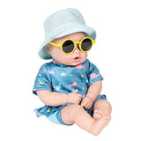 Adora Beach Baby Doll Sunny, 13 inch Beach Toy with Sun Activated Freckles & Rosy Cheeks