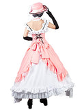 Cosfun Women's Ciel Phantomhive Pink Lolita Cosplay Dress Costume mp004139 (Small)