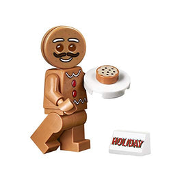 LEGO Holiday Minifigure - Gingerbread Man (with Cookie Tray and Side Display) from Set 10267