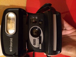 Polaroid BLUE OneStep Express 600 Instant Film Camera - Vintage - WORKING