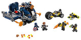 LEGO Marvel Avengers Truck Take-Down 76143 Captain America and Hawkeye Superhero Action, Cool Minifigures and Vehicles (477 Pieces)