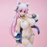 Union Creative Super Sonico (White Cat Version) PVC Figure