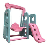 #N/A Cute Plastic Swing and Slide Furniture Accessory for Mellchan Baby Dolls