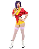 miccostumes Women's Faye Valentine Cosplay Costume Outfit (S) Yellow