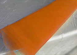 Tulle Light Orange 108 Inch Wide Fabric By the Yard (F.E.®)