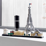 LEGO Architecture Skyline Collection 21044 Paris Skyline Building Kit with Eiffel Tower Model and Other Paris City Architecture for Build and Display (649 Pieces)