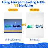 Teexpert 51oz 2:1 Mix Deep Pour Epoxy Resin & Leveling Table (16''x12'')