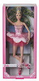 Barbie Signature Ballet Wishes Doll, Approx. 12-in Wearing Tutu, Pointe Shoes and Tiara, with Doll Stand and Certificate of Authenticity, Gift for 6 Year Olds and Up