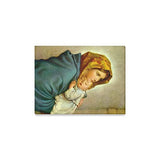 Canvas Prints Famous Wall Art Decor Inch(One Side) Catholic Virgin Mary With Baby Jesus Christ Pattern Canvas Prints- 12x16 Inch