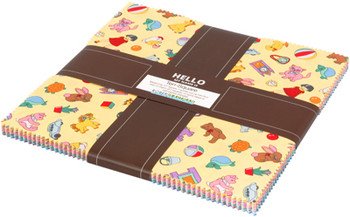 Dolly Jean 42~ 10-inch Squares Layer Cake by Darlene Zimmerman for Robert Kaufman Precut Quilt