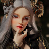 LiFDTC 1/3 BJD Doll Queen SD Dolls 61cm Fashion Handmade Ball Jointed Doll with Full Set Humanoid Doll Accessories for Gift Collection Decoration