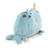 GUND Pusheen Pusheenimal Narwhal Plush Stuffed Animal, Blue, 13"