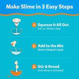 Elmer's Cosmic Shimmer Slime Kit, Contains Elmer's Cosmic Liquid Glue and Elmer's Magical Liquid Slime Activator, 4 Count