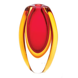 Gifts & Decor Sunfire Decorative Glass Vase Centerpiece