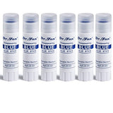 Dr.fan Disappearing Blue Glue Stick, Washable School Glue, Extra Strength for Kids and Adult, 6 Pack, Dries Clear