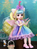 1/6 BJD Dolls, Trendy Cute Series Doll 12 Inch 28 Ball Jointed Doll Gift for Girls (Mary)