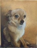 DOG or Pet Portrait Authentic Oil Painting from your picture. Size 8X10 inch. Memorial, Dog, Cat any Animal for keepsakes and great gift ideas.