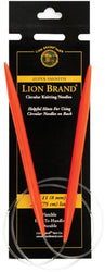 Lion Brand Yarn 400-5-1105 Circular Knitting Needles, 29-Inch, Size 11, 8mm, Red