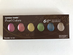 ZIG Kuretake Gansai Tambi Japanese Watercolour Paint Set - Pearl Colours