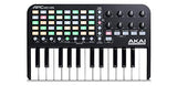 Akai Professional APC Key 25 | Compact USB Bus-Powered 40-Button Clip Launcher for Ableton Live with 25-Note MIDI Keyboard and 8 Fully-Assignable Q-Link Controls plus VIP 3.0 and Software Package